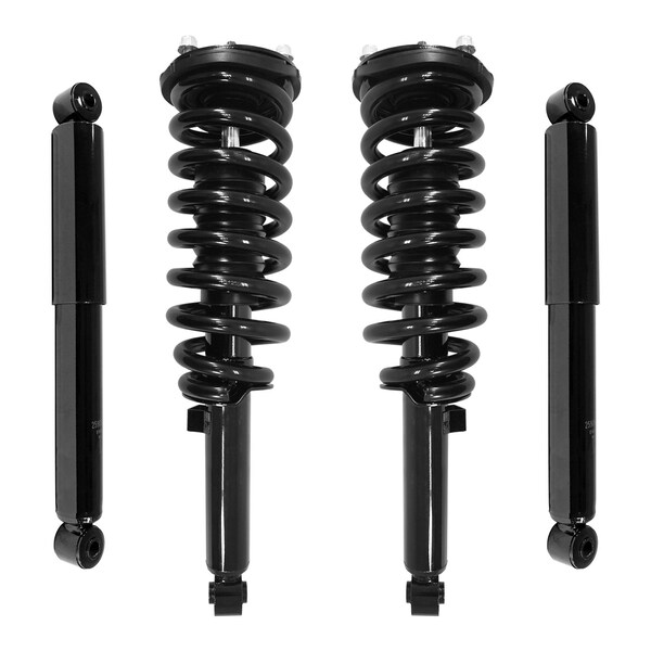 Unity 4-11653-259850-001 Front and Rear Complete Strut Assembly Shock Kit 4-11653-259850-001 - main
